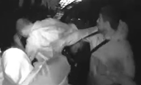 Ударили сзади кастетом