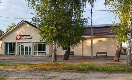 У Хоцьківській сімейній амбулаторії поставили сонячну станцію за кошти Світового банку