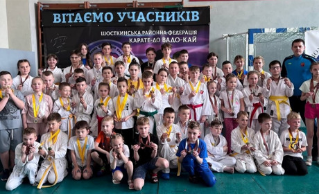 100 дітей зі Глухова та Шостки брали участь у Кубку карате Вадо-кай. Які результати