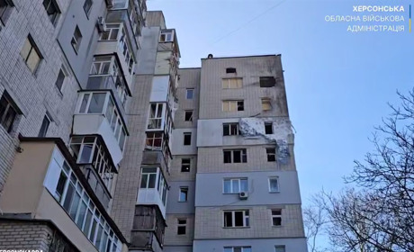 На Херсонщині армія рф завдала ударів по житлових кварталах, критичній та соціальній інфраструктурі