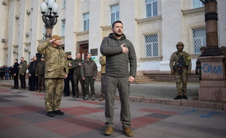 Президент України не привітав херсонців із другою річницею деокупації