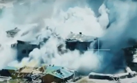 Над Новою Каховкою літали російські гвинтокрили