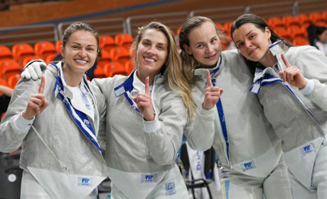 Нетішинська фехтувальниця Аліна Комащук стала призеркою чемпіонату Європи