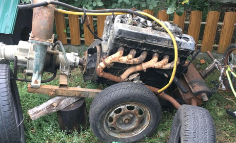 На Зарічненщині поліція вилучила незаконне обладнання для видобутку бурштину