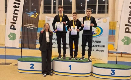 Юний славутчанин здобув срібну нагороду Чемпіонату України з легкої атлетики у приміщенні