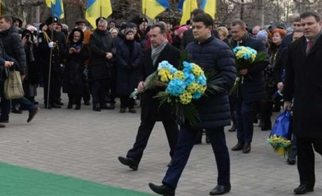 Голова Верховної Ради перебуває на Херсонщині