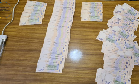 Взяв хабар 100 тисяч гривень