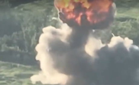 Бійці ЗСУ покарали БМП окупантів