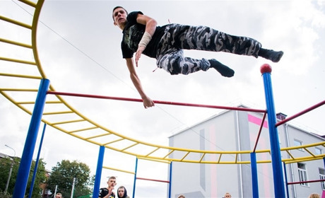 У Жмеринці відбулися змагання зі STREETWORKOUT: фоторепортаж