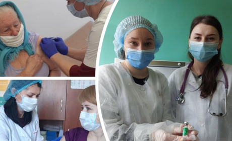 Петропавлівщина вакцинується: розпочали робити щеплення від COVID-19
