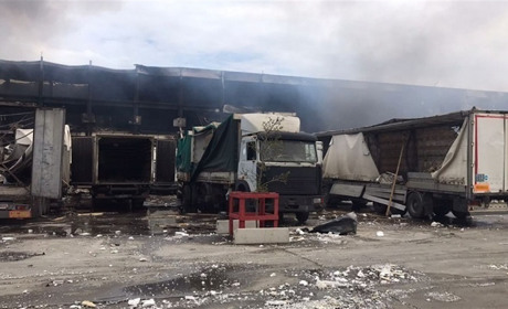 Через обстріли складів у селі Нерубайському росія завдала шкоди довкіллю на 587,7 млн гривень