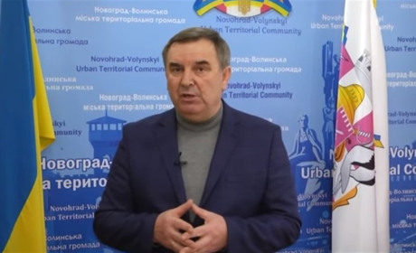 Допомога військовим, медикаменти, тариф на воду і дороги: відеозвернення мера Новограда-Волинського
