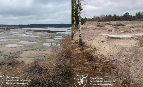 Ставки пусті, земля розмита: екоінспекція зафіксувала порушення в урочищі «Стави»