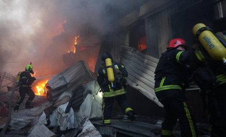 Ранкова атака по Києву: ворог завдав удару балістикою, є загиблий, постраждалі, руйнування ОНОВЛЕНО