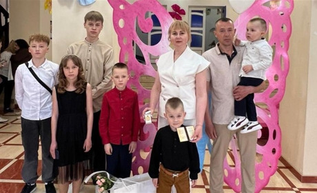 Мама вісьмох дітей із Городка Валентина Стрихуляк отримала звання «Мати-героїня»