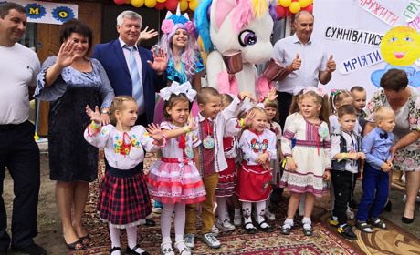 У Пологах-Вергунах брати Кузьменки капітально відновили дитсадок