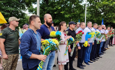 Измаил отметил 27-ю годовщину принятия Конституции Украины (видео)
