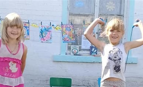 В Ямах читають книжки просто неба