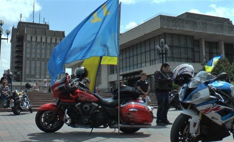 Мотопробіг за єдність: Кременеччину не оминули  