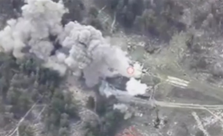 Повітряні сили знищили пункт управління полку окупантів на ТОТ Херсонщини (відео)