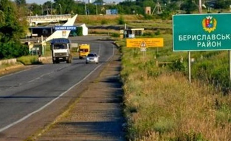 Берислав обстрілюють із Нової Каховки