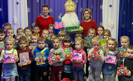 До вихованців дитсадка «Малятко» завітав Святий Миколай