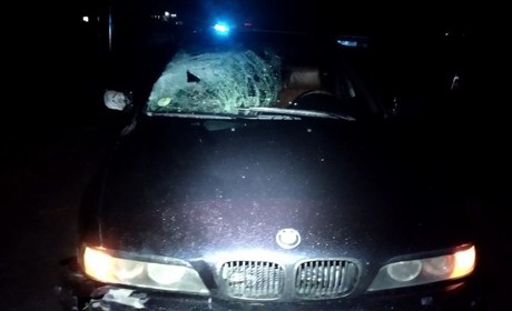 На Сарненщині під колеса BMW потрапив пішохід