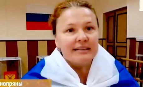 Ольгу Козлову, яка проводила «референдум» у Дніпрянах, засудили до восьми років