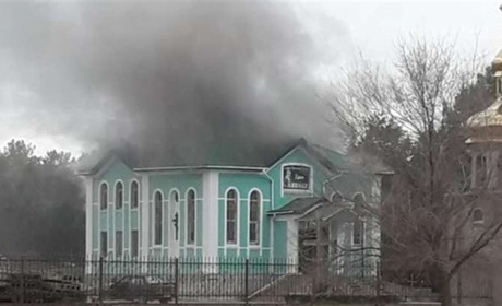 У Новій Каховці горіла церква