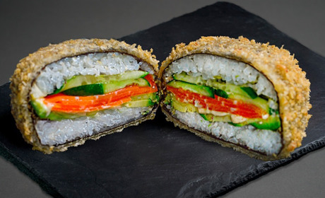 Домашній суші бургер: простий рецепт в аерогрилі