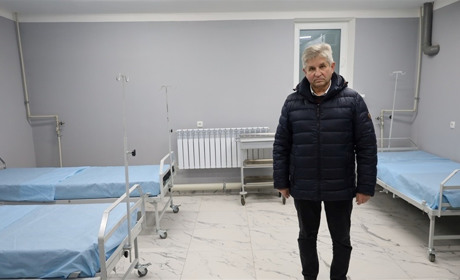 У Звягельській лікарні ввели в експлуатацію протирадіаційне укриття на 500 осіб