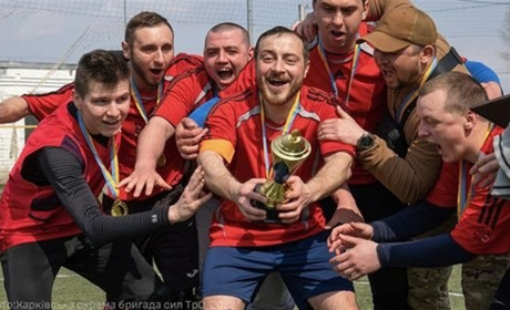 З передової на футбольне поле: Красноградська ТРО виграла турнір по міні-футболу серед військових