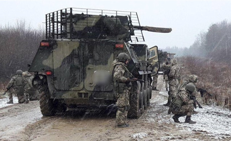 На трасі Сватове - Кремінна ЗСУ "наваляли" російським спецпризначенцям