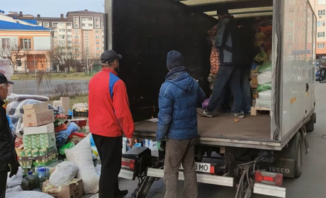 Із Переяслава в Бучу відвезли 8 тонн гуманітарної допомоги