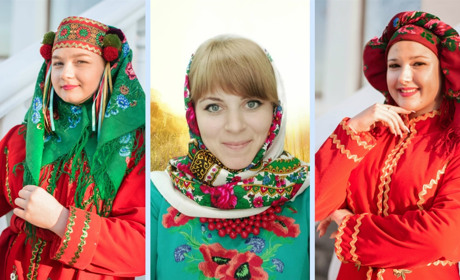 Жмеринчани долучилися до флешмобу: День української хустки – фото і відео з соцмереж