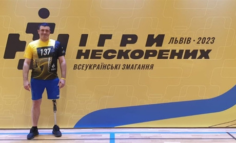 Сергій Майданюк отримав два призових місця на “Іграх нескорених” у Львові