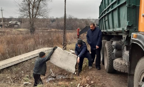 У селі Катеринівка розширили вузьку частину дороги по вулиці Травневій