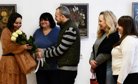 Відкрилася виставка Катерини Борисової. Завітайте!