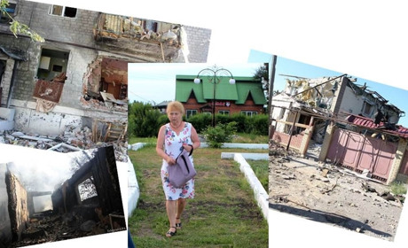 Олена із Миколаївки, тепер вимушена переселенка