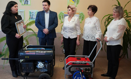 Надія Сапоговська: «Тепер нам нестрашні блекаути». ЗДО «Берізка» отримав благодійну допомогу