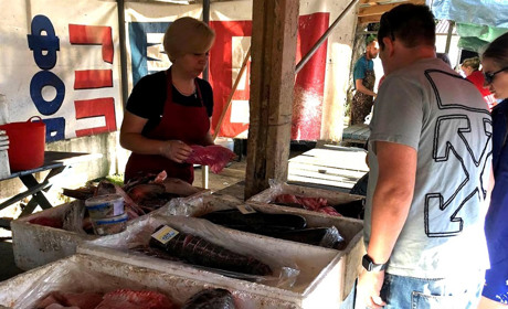 На базарі у Переяславі річкової риби майже не було – заборона виходити на воду човнами триває