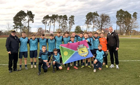 Перемога славутських юних футболістів у Чемпіонаті футбольної ліги Хмельниччини