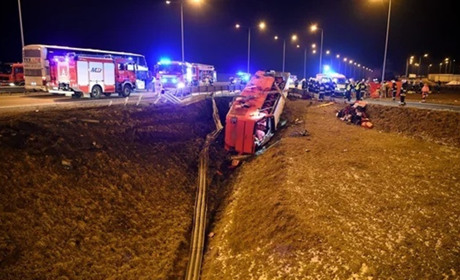 Аварія автобуса в Польщі