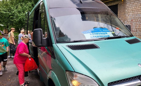 Безоплатна евакуація з Торецька на Житомирщину. 2 серпня черговий автобус