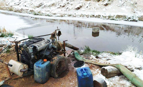 На Володимиреччині нелегальні бурштинокопачі чинили опір правоохоронцям