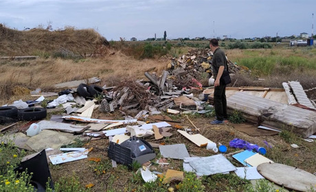 У Чорноморській та Таїрівській громадах виявили нові стихійні звалища