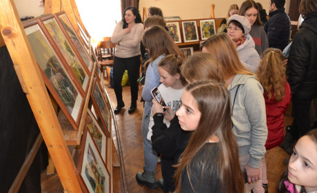 Молодь Чорткова знайомилася з творчістю художника-авангардиста чортків’янина Александра Блондера