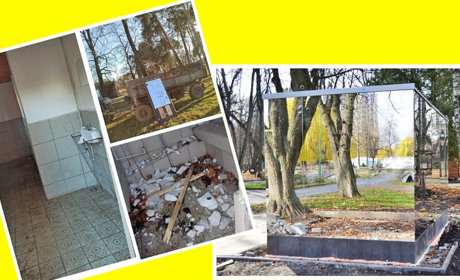У Славуті вандали розгромили туалет, а в Хмельницькому відкрили дзеркальний туалет