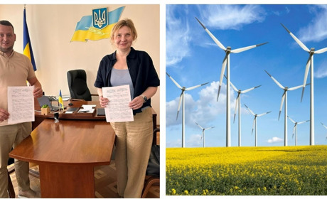 У Жмеринці підписали меморандум про будівництво вітряної електростанції