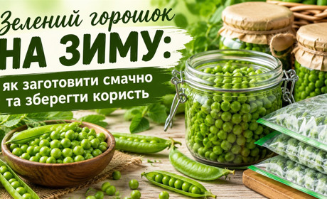 Зелений горошок на зиму: 4 прості способи зберегти літній урожай
